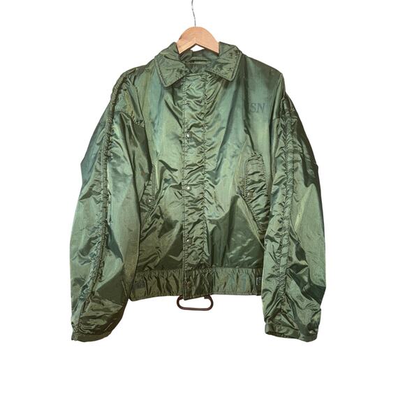 VINTAGE 1962 USN VIETNAM WAR EXTREME COLD WEATHER INSULATED A-1 JACKET - Picture 1 of 10